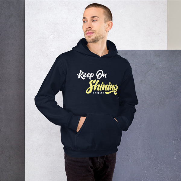 inspire Keep on Shining Unisex Hoodie