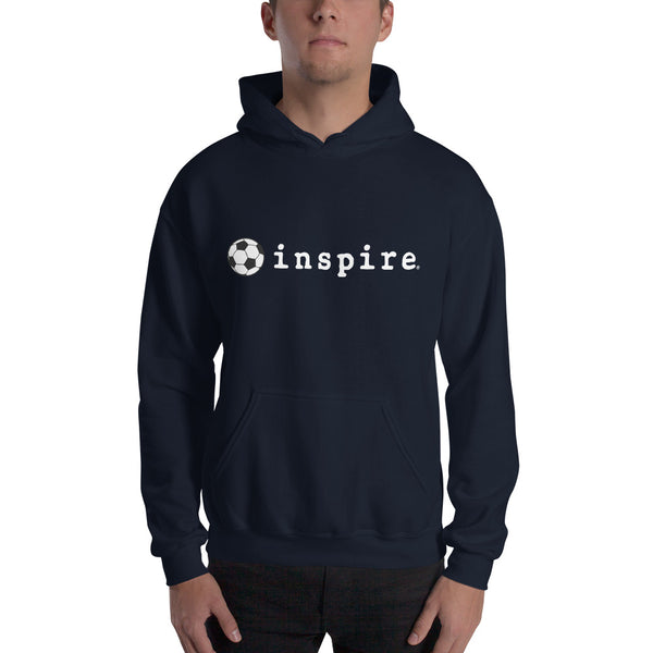 inspire Soccer Ball Unisex Hoodie