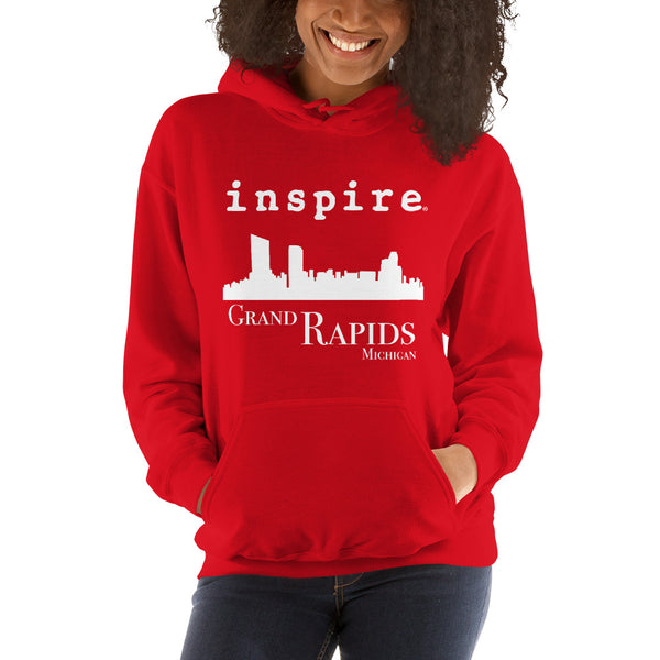 inspire Grand Rapids Skyline Unisex Hoodie