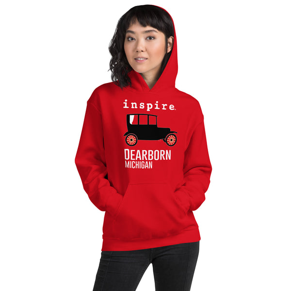 inspire Dearborn Car Unisex Hoodie