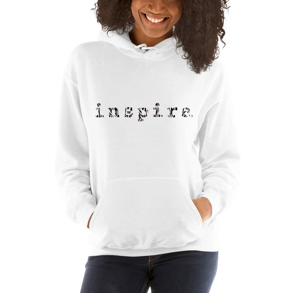 inspire Zebra Print Unisex Hoodie