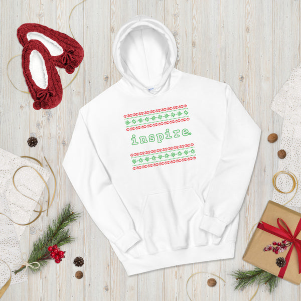 inspire Ugly Christmas Holiday Themed Unisex Hoodie