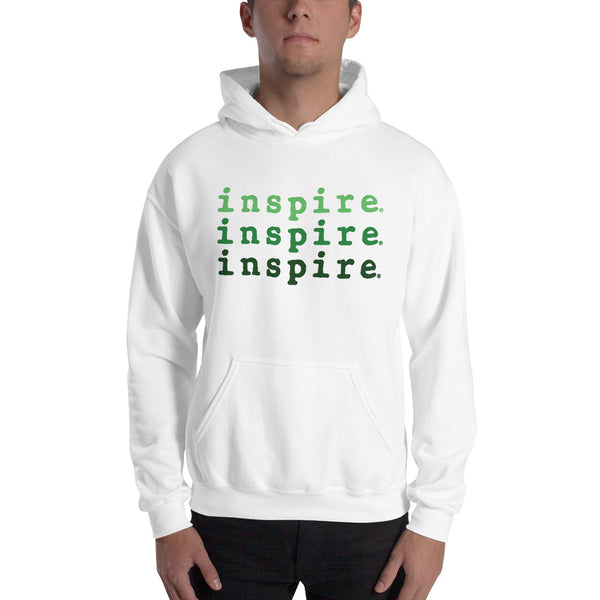 inspire Tri Green Unisex Hoodie