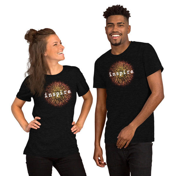 inspire Firework Short-Sleeve Unisex T-Shirt