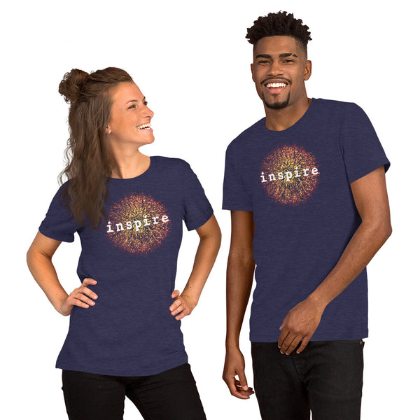 inspire Firework Short-Sleeve Unisex T-Shirt