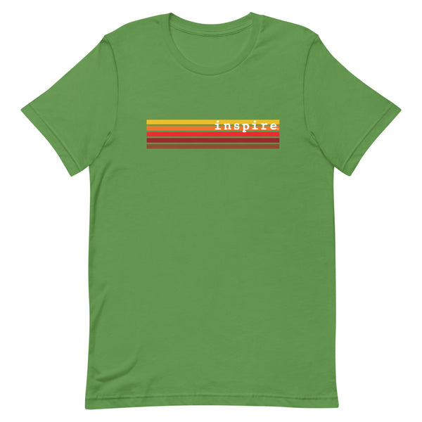 inspire Retro Stripes Short-Sleeve Unisex T-Shirt