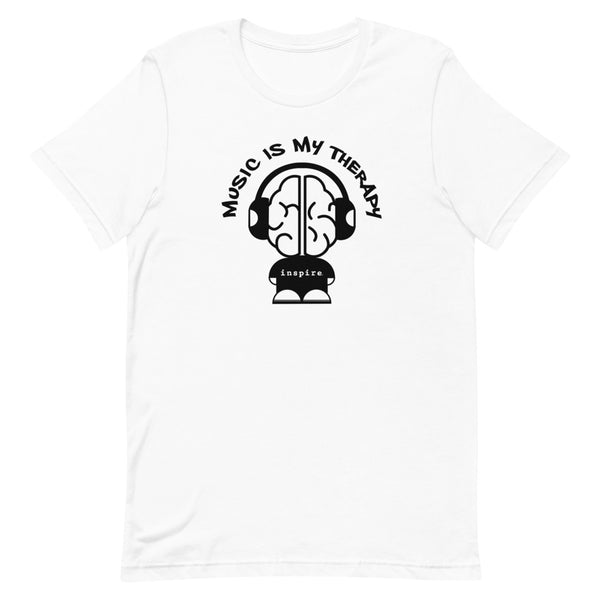 inspire Music Is My Therapy Short-Sleeve Unisex T-Shirt