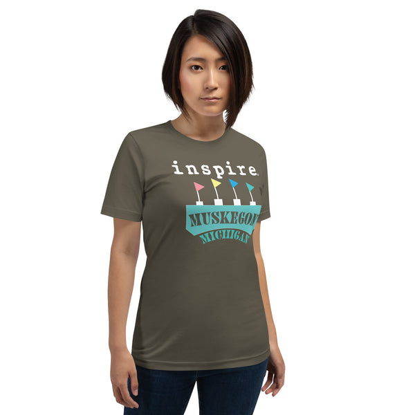 inspire Muskegon Unisex t-shirt