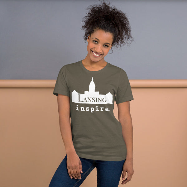 inspire Lansing Unisex t-shirt