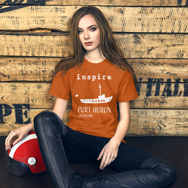 inspire Port Huron Unisex t-shirt