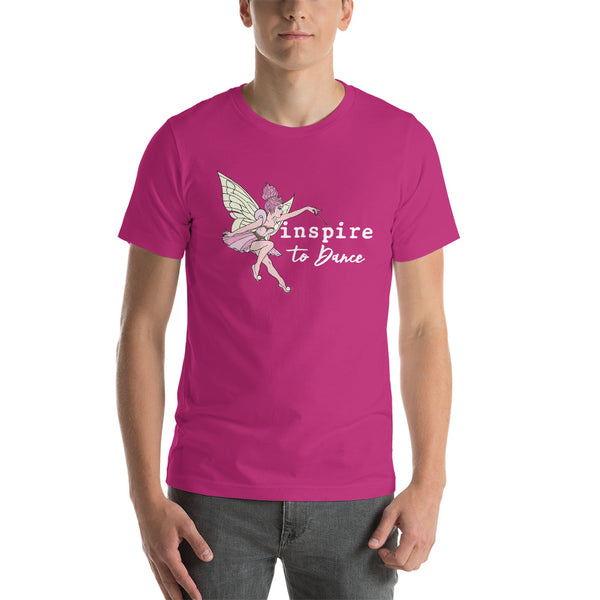 inspire to Dance Fairy Short-Sleeve Unisex T-Shirt