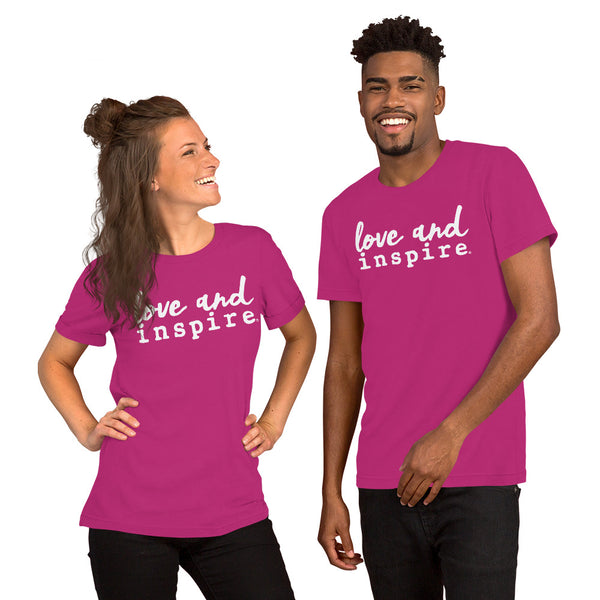 Love And inspire Short-Sleeve Unisex T-Shirt