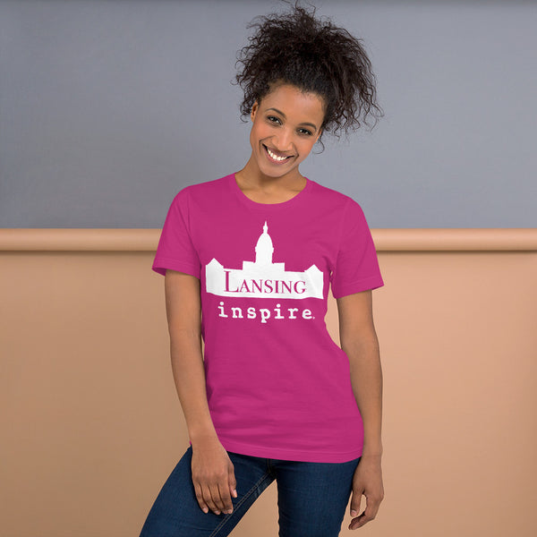 inspire Lansing Unisex t-shirt