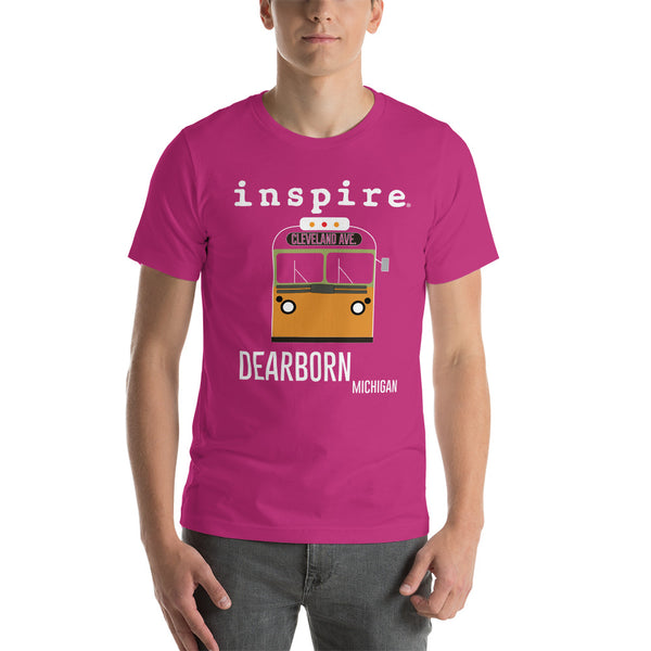 inspire Dearborn Bus Unisex t-shirt