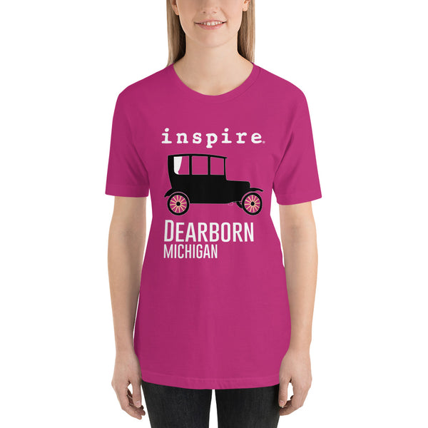 inspire Dearborn Car Unisex t-shirt