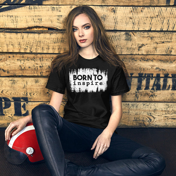 Born to inspire Grunge Short-Sleeve Unisex T-Shirt