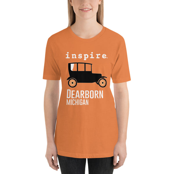 inspire Dearborn Car Unisex t-shirt