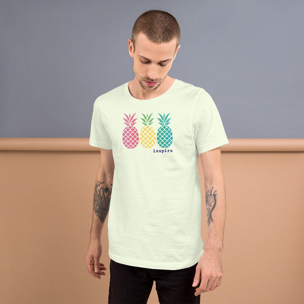 inspire Pineapple Unisex t-shirt