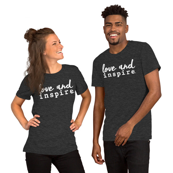 Love And inspire Short-Sleeve Unisex T-Shirt