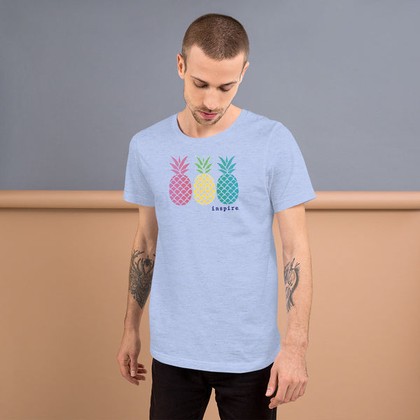 inspire Pineapple Unisex t-shirt