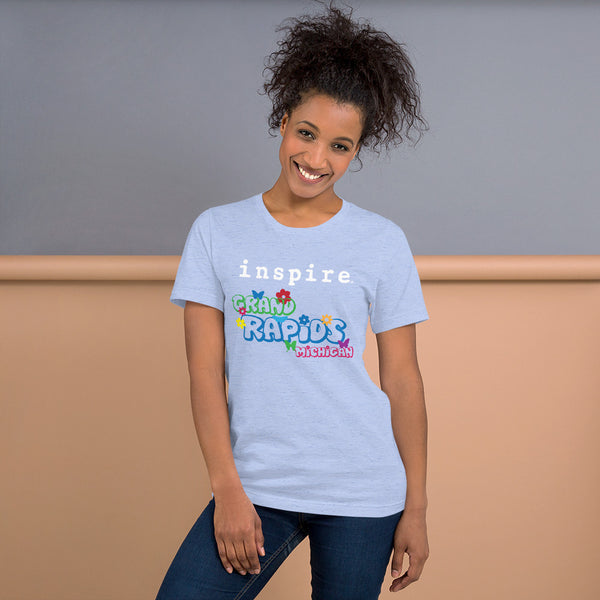 inspire Grand Rapids Colorful Unisex t-shirt