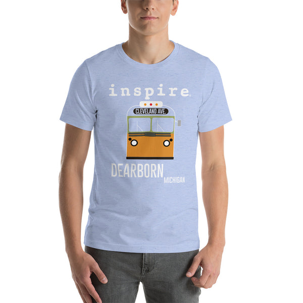 inspire Dearborn Bus Unisex t-shirt