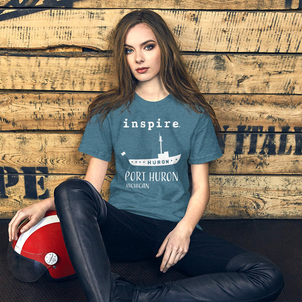 inspire Port Huron Unisex t-shirt