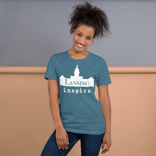 inspire Lansing Unisex t-shirt