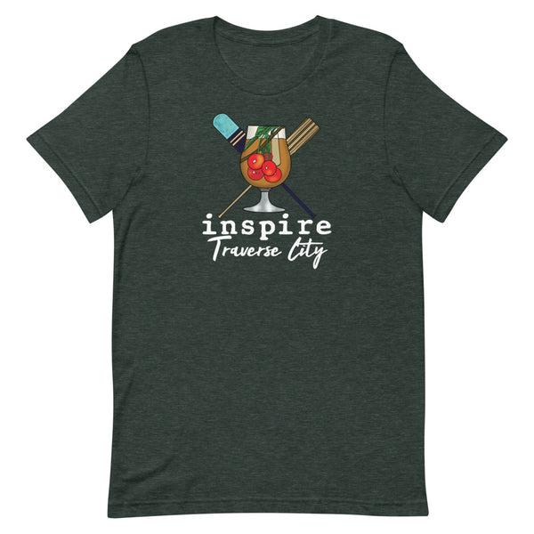 inspire Traverse City Michigan Short-Sleeve Unisex T-Shirt