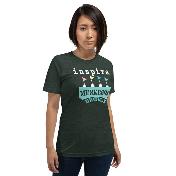 inspire Muskegon Unisex t-shirt