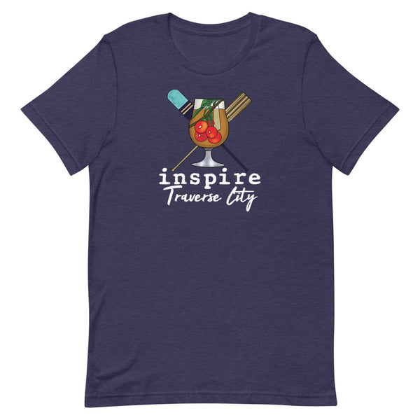 inspire Traverse City Michigan Short-Sleeve Unisex T-Shirt