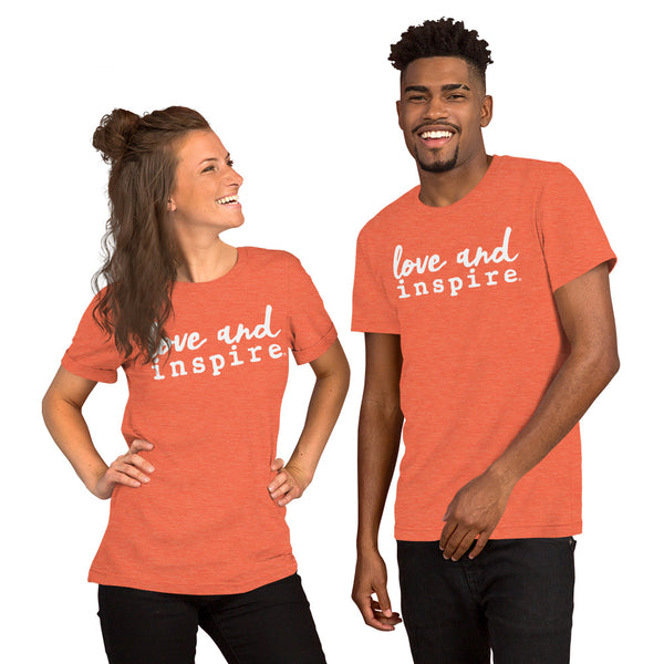 Love And inspire Short-Sleeve Unisex T-Shirt