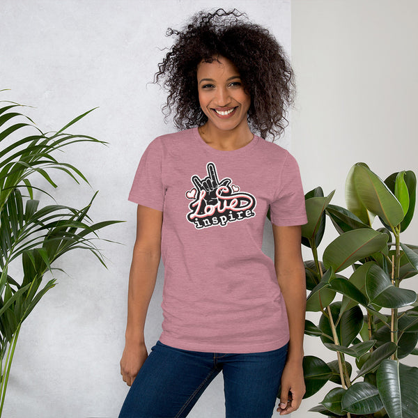 Love inspire Short-Sleeve Unisex T-Shirt