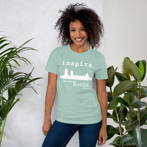 inspire Grand Rapids Skyline Unisex t-shirt