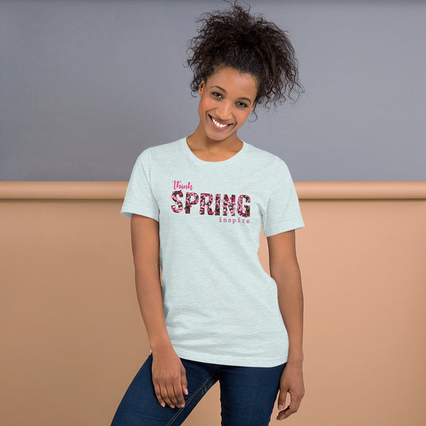 inspire Think Spring Short-Sleeve Unisex T-Shirt