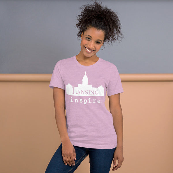 inspire Lansing Unisex t-shirt