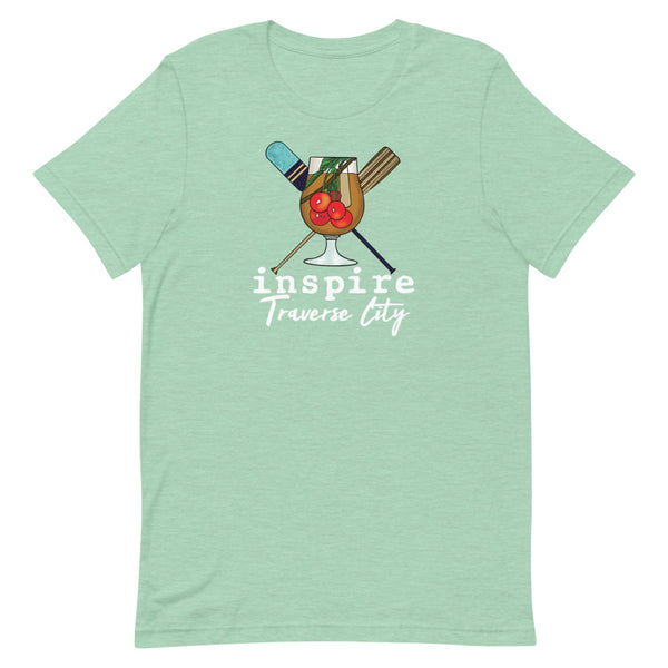 inspire Traverse City Michigan Short-Sleeve Unisex T-Shirt