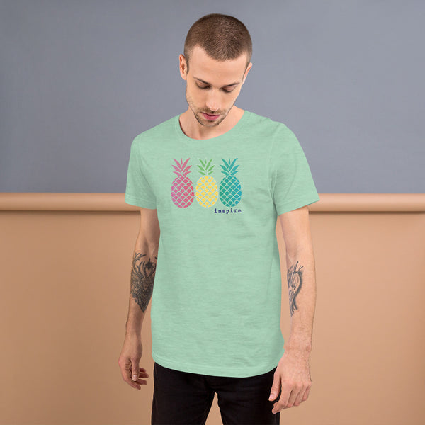 inspire Pineapple Unisex t-shirt