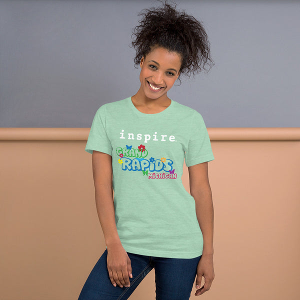 inspire Grand Rapids Colorful Unisex t-shirt
