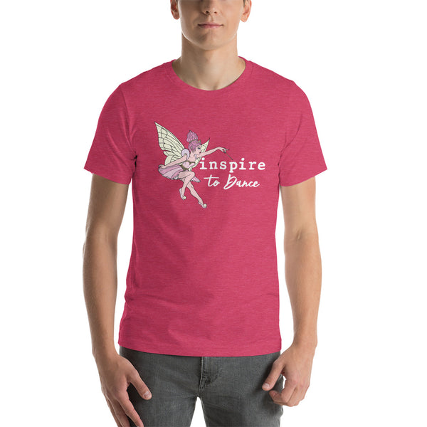 inspire to Dance Fairy Short-Sleeve Unisex T-Shirt