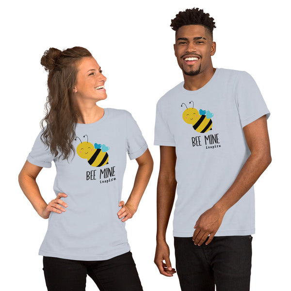 inspire Heart Bee Mine Short-Sleeve Unisex T-Shirt