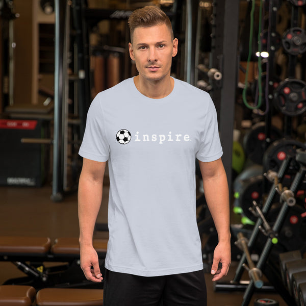 inspire Soccer Ball Unisex t-shirt