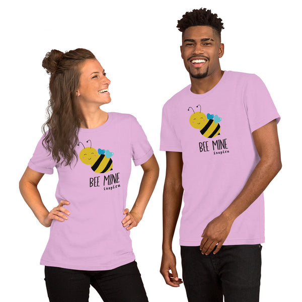 inspire Heart Bee Mine Short-Sleeve Unisex T-Shirt