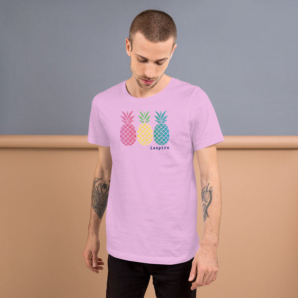 inspire Pineapple Unisex t-shirt