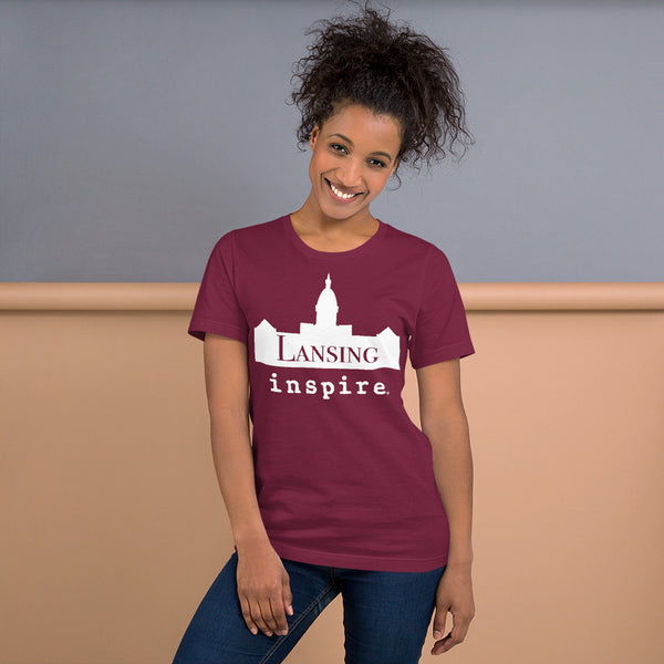 inspire Lansing Unisex t-shirt