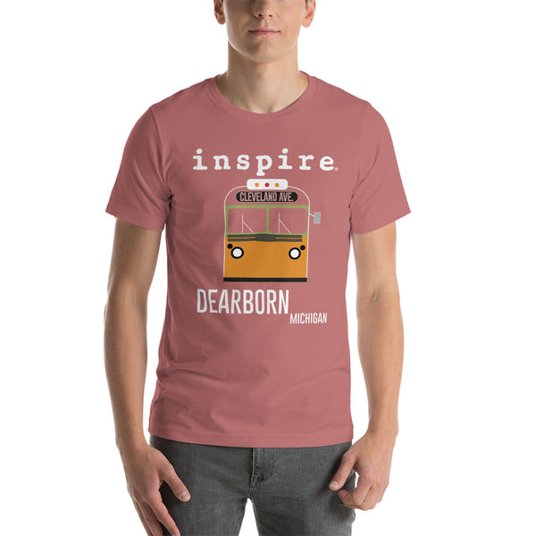 inspire Dearborn Bus Unisex t-shirt