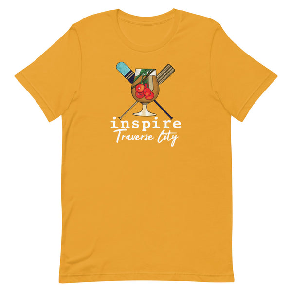 inspire Traverse City Michigan Short-Sleeve Unisex T-Shirt
