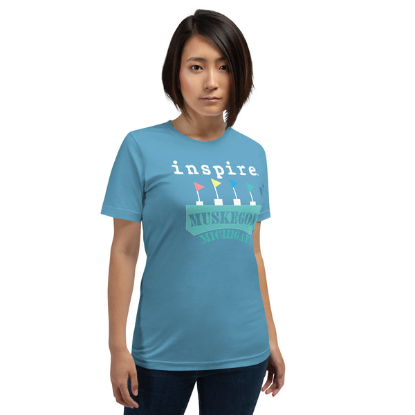 inspire Muskegon Unisex t-shirt