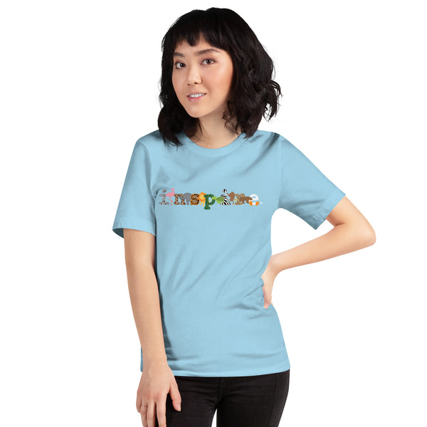 inspire Zoo Unisex t-shirt