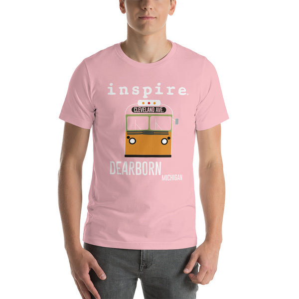 inspire Dearborn Bus Unisex t-shirt